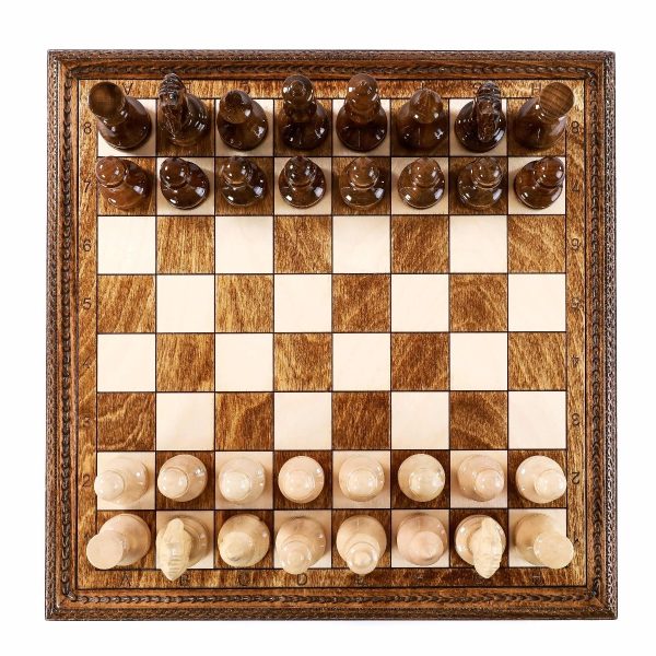 Style Wood Chess Set
