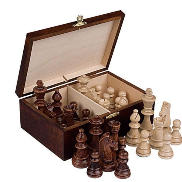 Wooden Chessmen Case