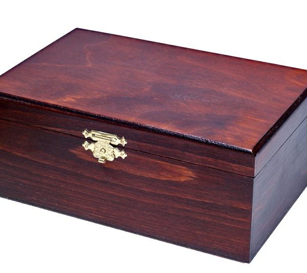 wooden chessmen case