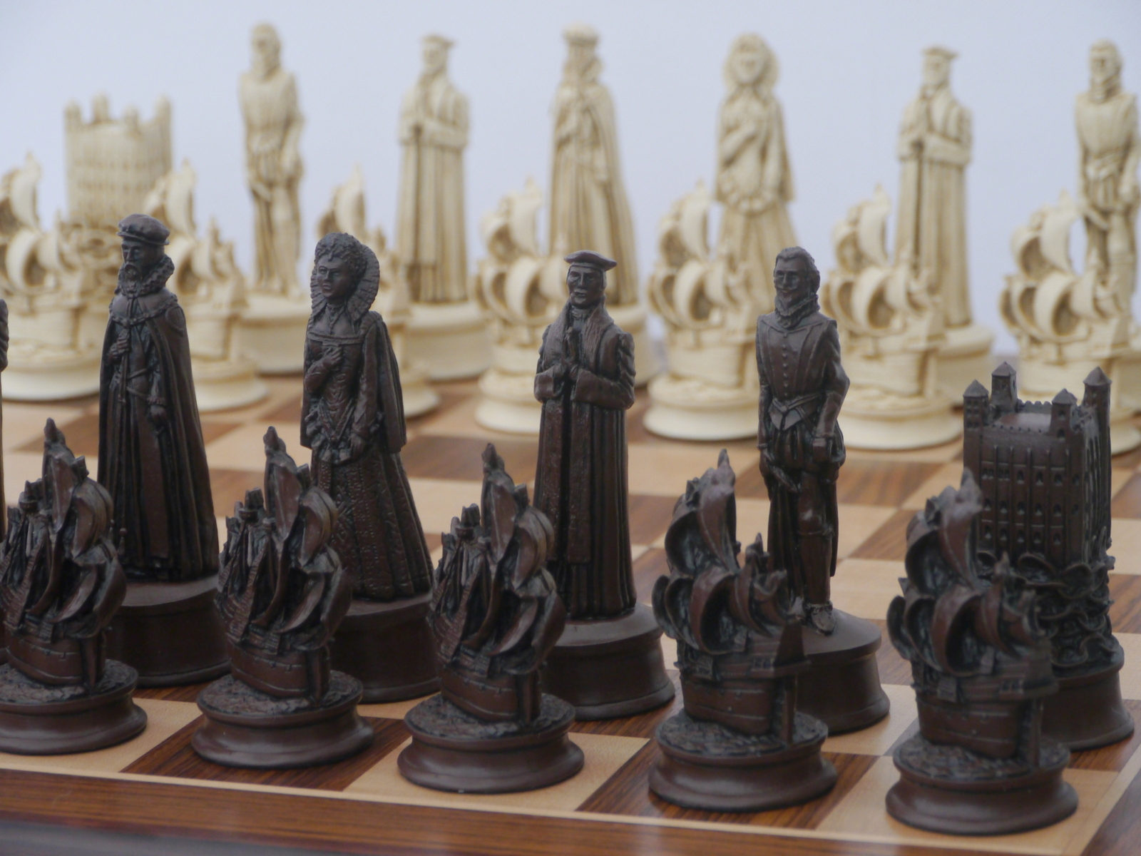 5 Inch Elizabethan Chess Pieces Elizabethan Chess Pieces