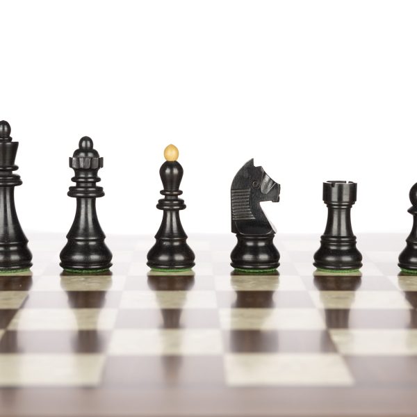 Dubrovnik Black Chess Pieces