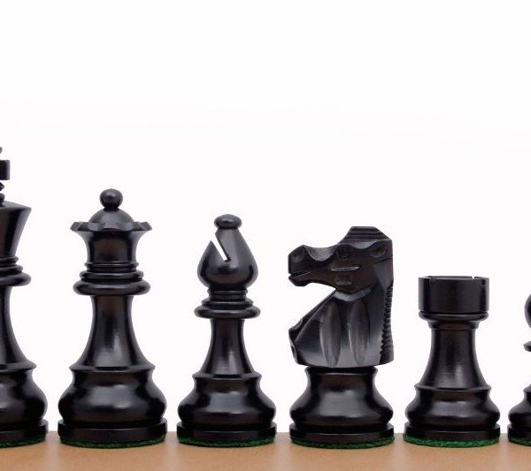 french knight chessmen