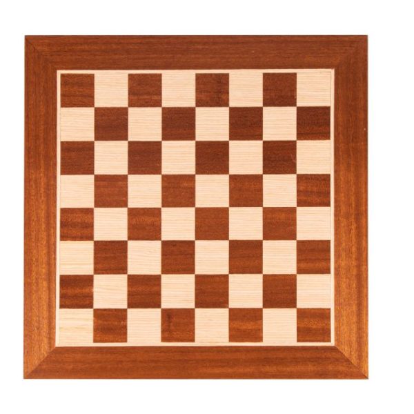 OAK Mahogany Chess Board