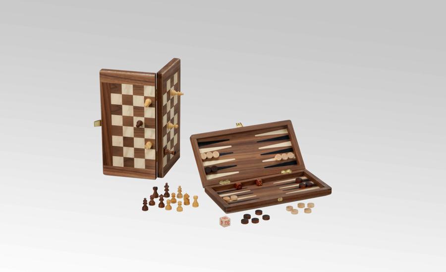 Travel Backgammon Set