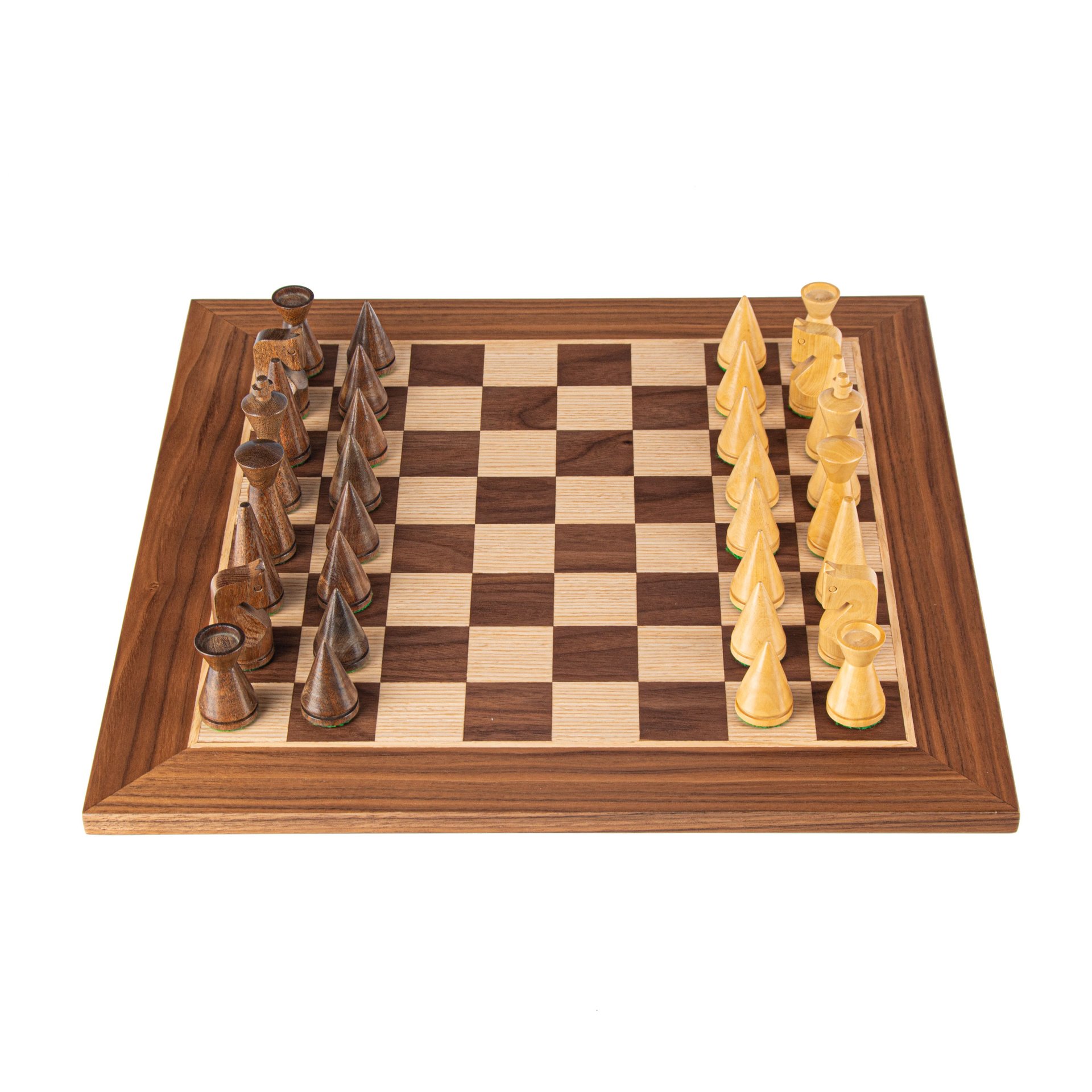 Walnut Wooden Chess Set
