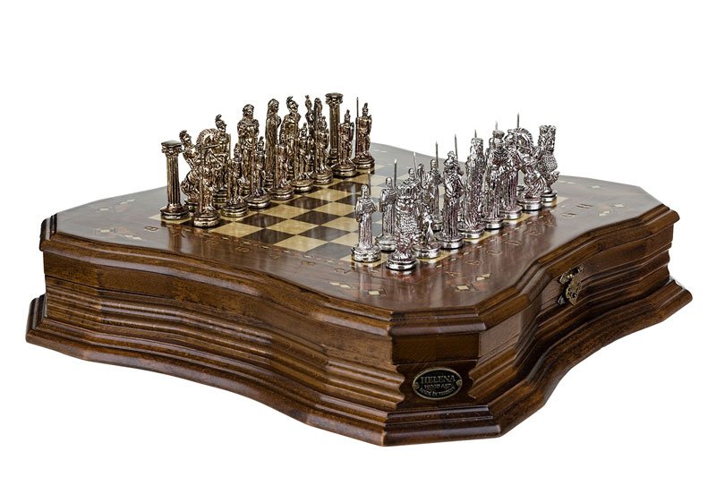 SmallAshwoodAntique1 Chess Set Antique Walnut