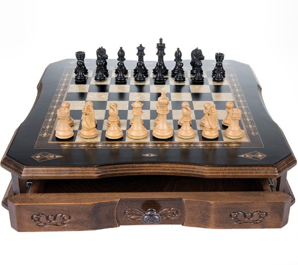 antique chess set