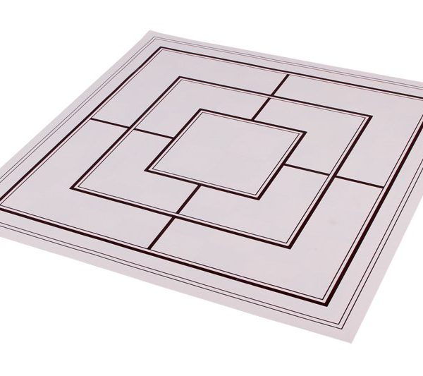 double side chessboard brown